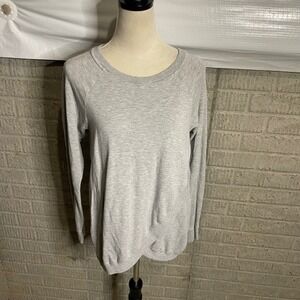 Seraphine Light Gray Long Sleeve Tee